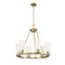 Z-Lite Titus 6 Light Chandelier, 26in. W x 24.5in. H, Modern Gold 826-6MGLD - alternate 5